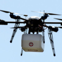Drone entrega medicinas